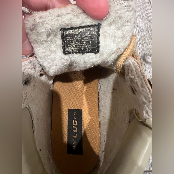 Lugz Kids’ Work Boots - Tan - little boys 12 - Picture 7 of 11